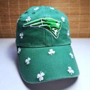 New England Patriots NFL Baseball Hat 47 Brand Embroidered Shamrock Rare